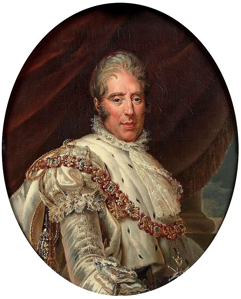Ritratto di Carlo X nelle vesti dell'incoronazione